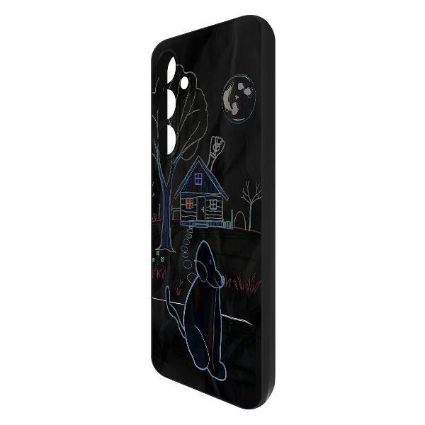 Изображение товара Чехол Krutoff Ночной сторож Samsung Galaxy S24 FE