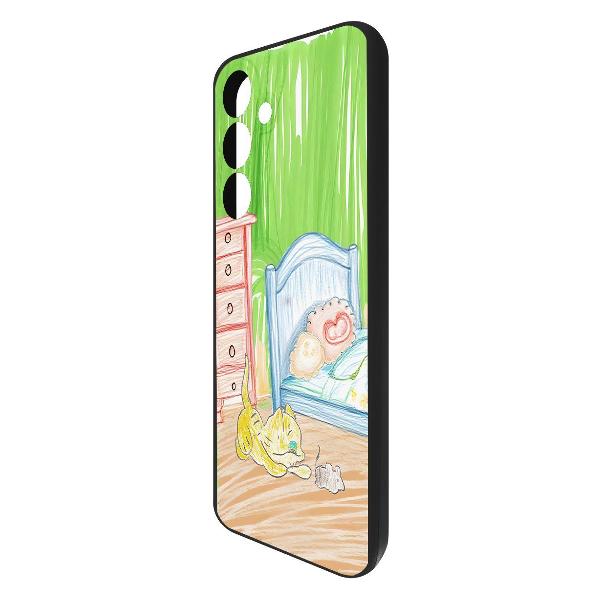 Изображение товара Чехол Krutoff Кошки-мышки Samsung Galaxy S25+