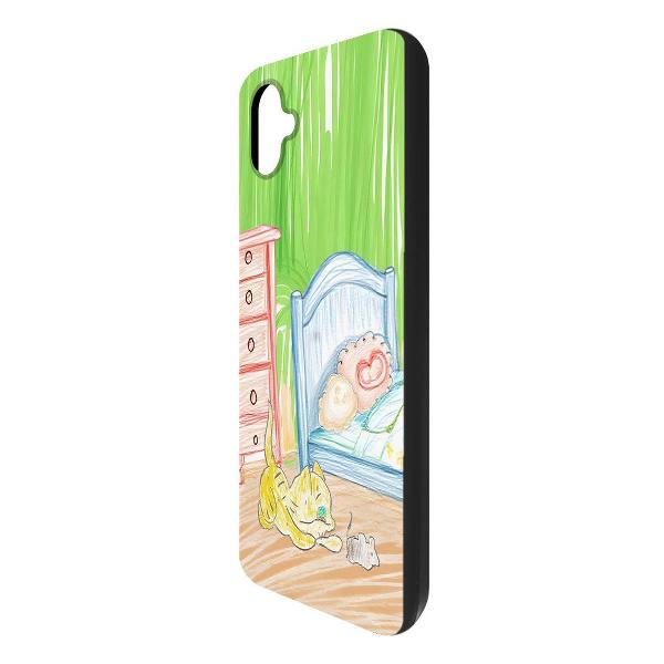 Изображение товара Чехол Krutoff Кошки-мышки Samsung Galaxy A04e