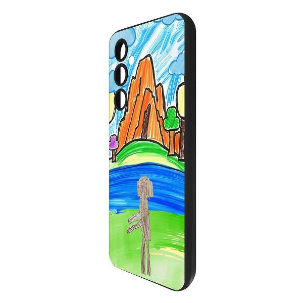 Изображение товара Чехол Krutoff Майнкрафт Samsung Galaxy A55 5G