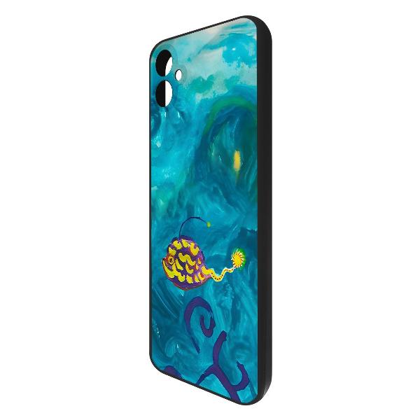 Изображение товара Чехол Krutoff Удильщик Samsung Galaxy M04 (604798)