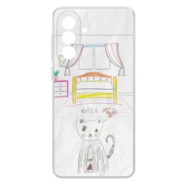 Изображение товара Чехол Krutoff Мурка Samsung Galaxy A36 5G