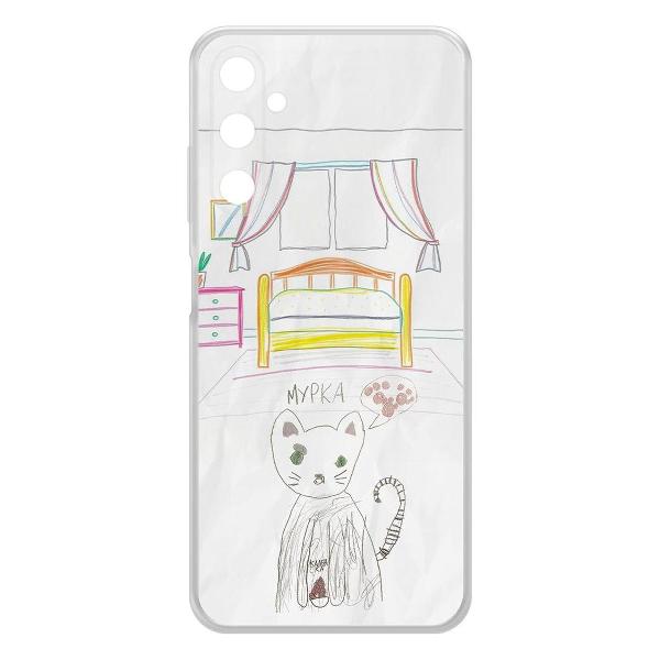 Изображение товара Чехол Krutoff Мурка Samsung Galaxy A05