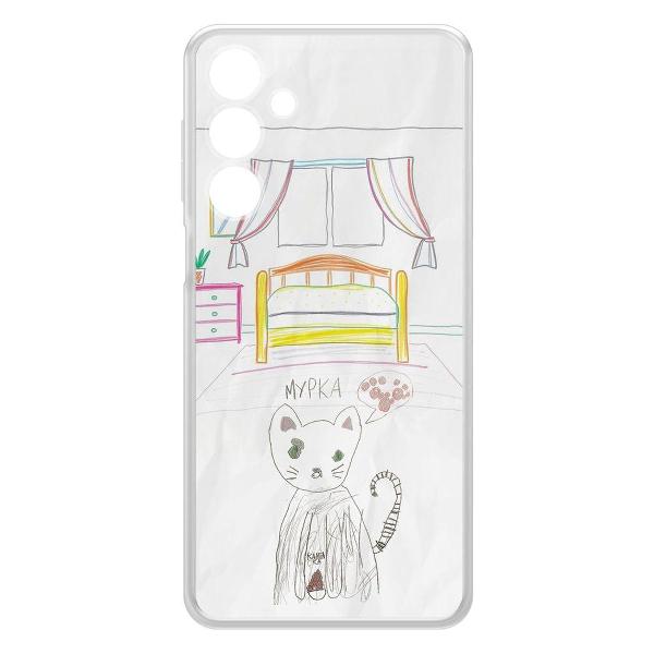 Изображение товара Чехол Krutoff Мурка Samsung Galaxy A16