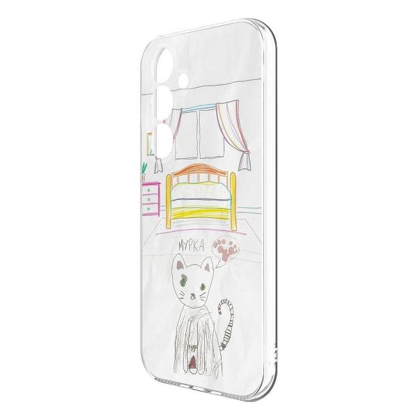 Изображение товара Чехол Krutoff Мурка Samsung Galaxy S25+