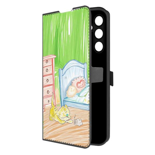 Изображение товара Чехол Krutoff Кошки-мышки Samsung Galaxy A25 5G (606109)