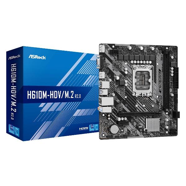 Материнская плата ASRock H610M-HDV/M.2 R2.0