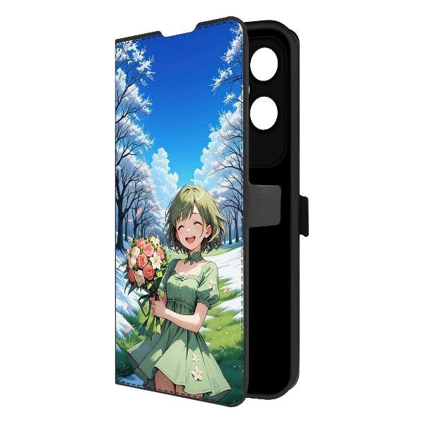 Изображение товара Чехол Krutoff Eco Book для Honor 200 Lite Аниме весна