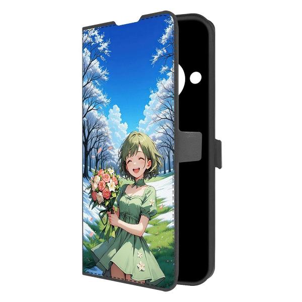 Изображение товара Чехол Krutoff Eco Book для Honor Magic 5 Lite Аниме весна