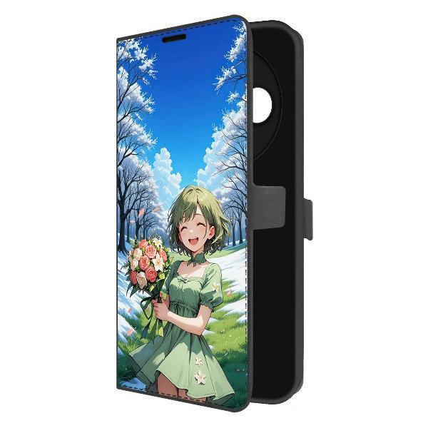 Изображение товара Чехол Krutoff Eco Book для TECNO Spark 30 Аниме весна Изображение товара Чехол Krutoff Eco Book для TECNO Spark 30 Аниме весна