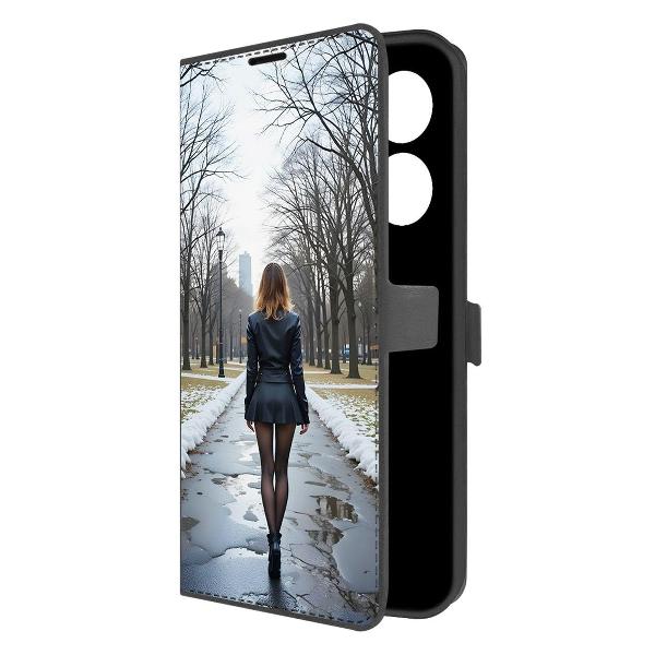 Изображение товара Чехол Krutoff Eco Book для TECNO Camon 20 Pro Весна в городе Изображение товара Чехол Krutoff Eco Book для TECNO Camon 20 Pro Весна в городе