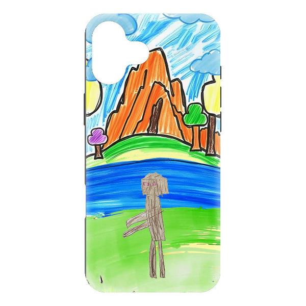 Изображение товара Чехол Krutoff Майнкрафт для iPhone 16 Plus черный