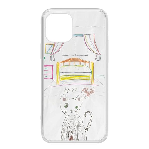 Изображение товара Чехол Krutoff Мурка для iPhone 15 Pro (603364)