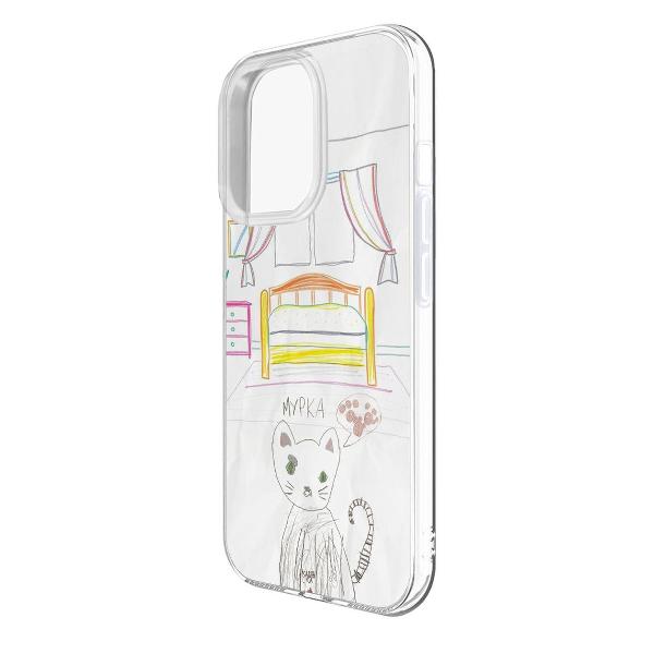 Изображение товара Чехол Krutoff Мурка для iPhone 15 Pro Max (603370)