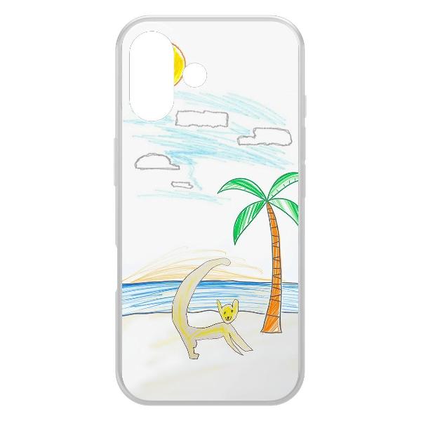 Изображение товара Чехол Krutoff Лемур на пляже для iPhone 16 (603372) Изображение товара Чехол Krutoff Лемур на пляже для iPhone 16 (603372)