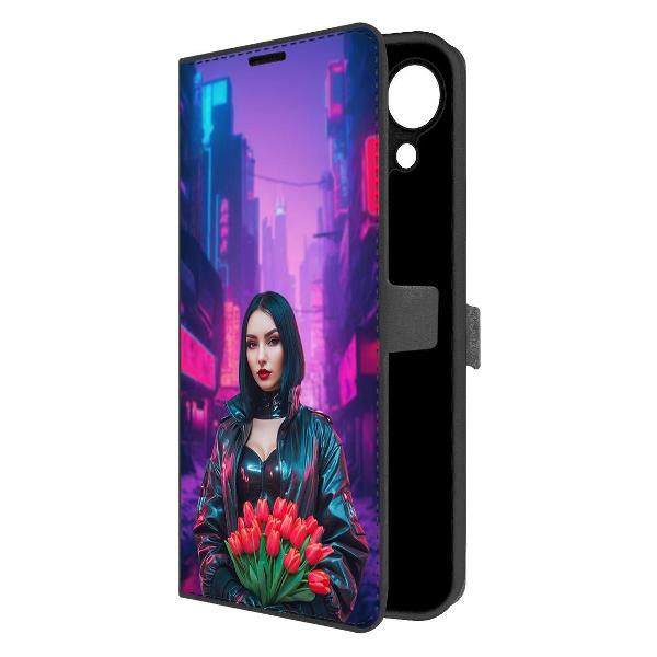 Изображение товара Чехол Krutoff Eco Book для TECNO Spark Go 1 Киберпанк-весна