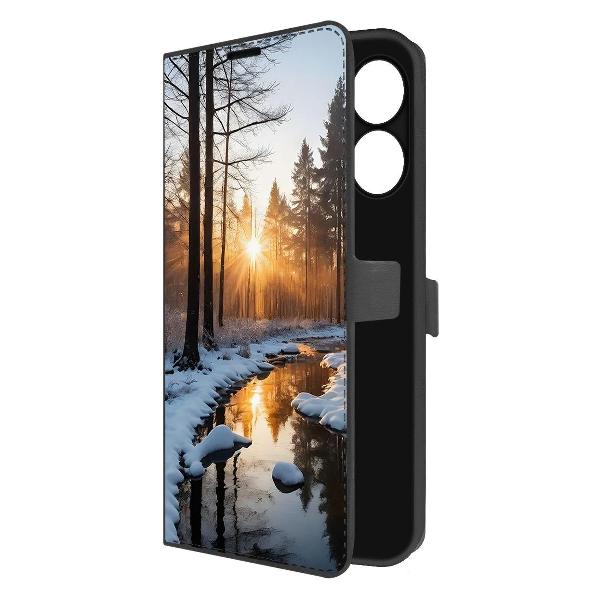 Изображение товара Чехол Krutoff Eco Book для Xiaomi Poco M6 4G Весна в лесу