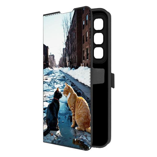 Изображение товара Чехол Krutoff Eco Book для INFINIX Hot 50 Мартовские коты