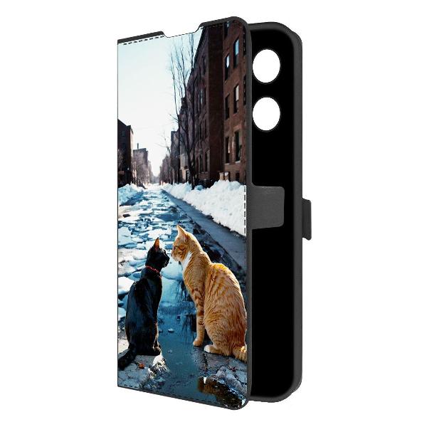 Изображение товара Чехол Krutoff Eco Book для TECNO Spark 30 Pro Мартовские коты