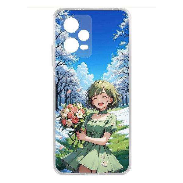 Изображение товара Чехол Krutoff Clear Case Аниме Весна для Xiaomi Poco X5 Изображение товара Чехол Krutoff Clear Case Аниме Весна для Xiaomi Poco X5