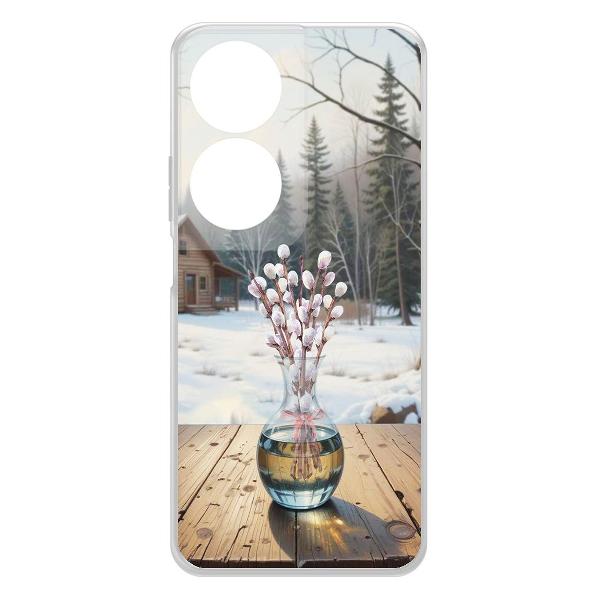 Изображение товара Чехол Krutoff Clear Case Верба для Honor X7b