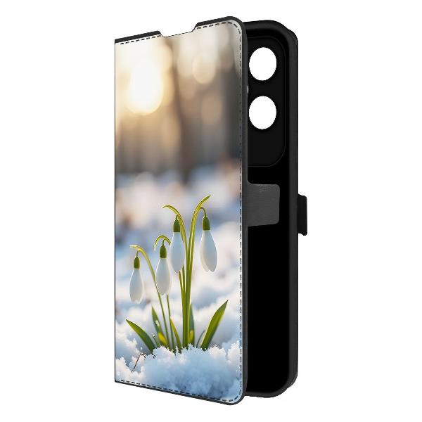 Изображение товара Чехол Krutoff Eco Book для Honor 200 Lite Подснежники