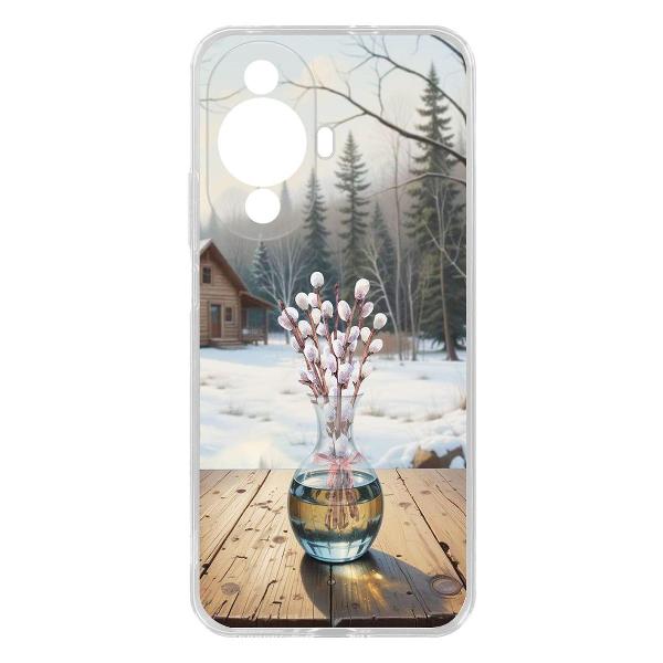 Изображение товара Чехол Krutoff Clear Case Верба для Huawei Nova 11