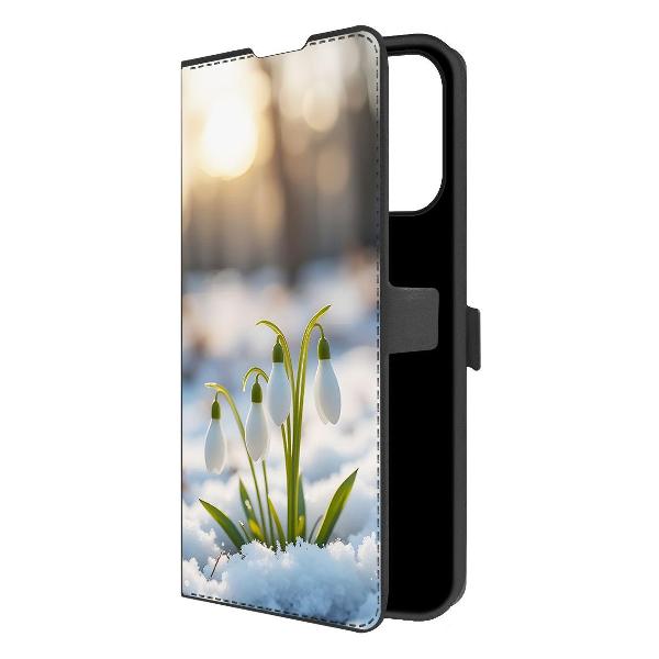 Изображение товара Чехол Krutoff Eco Book для Honor X8c Подснежники