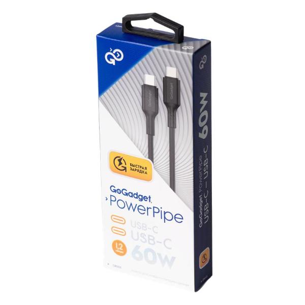 Изображение товара Кабель GoGadget CityPump 1.2 м 3А 60W (CB005)