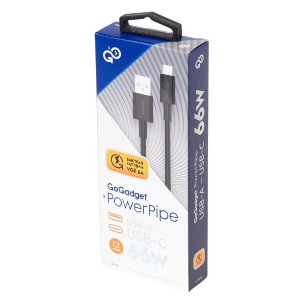 Изображение товара Кабель GoGadget CityPump 1.2 м 6А 66W (CB008)