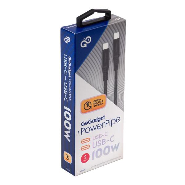 Изображение товара Кабель GoGadget CityPump 2 м 5А 100W (CB009)