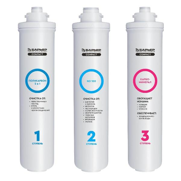 Изображение товара Комплект картриджей Барьер Compact OSMO 100 M