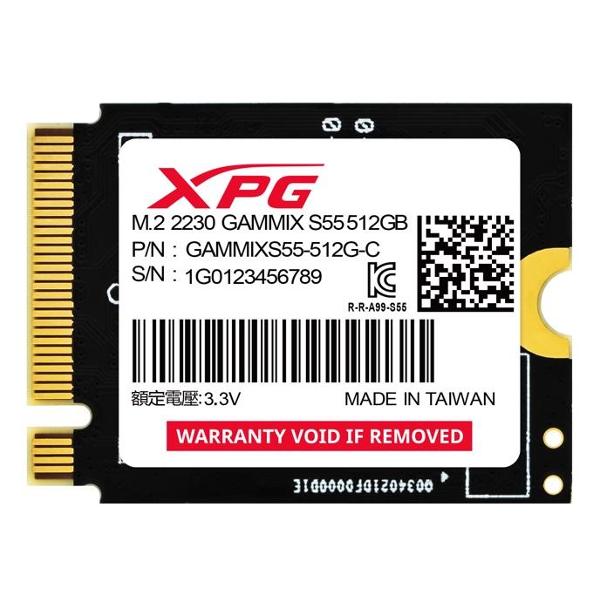 Внутренний SSD накопитель ADATA 512GB GAMMIX S55 (SGAMMIXS55-512G-C)