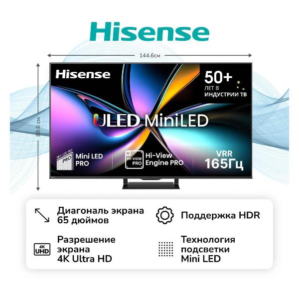 Телевизор Hisense 65U7Q PRO