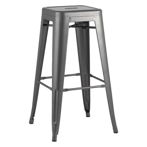 Изображение товара Стул барный Stool Group TOLIX серебристый матовый