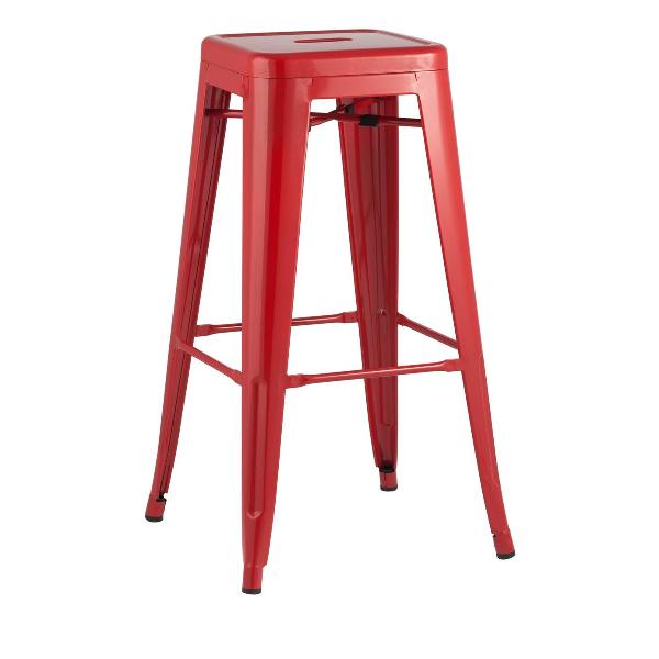 Изображение товара Стул барный Stool Group TOLIX красный глянцевый