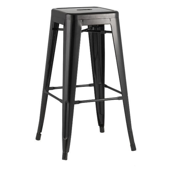 Изображение товара Стул барный Stool Group TOLIX черный глянцевый