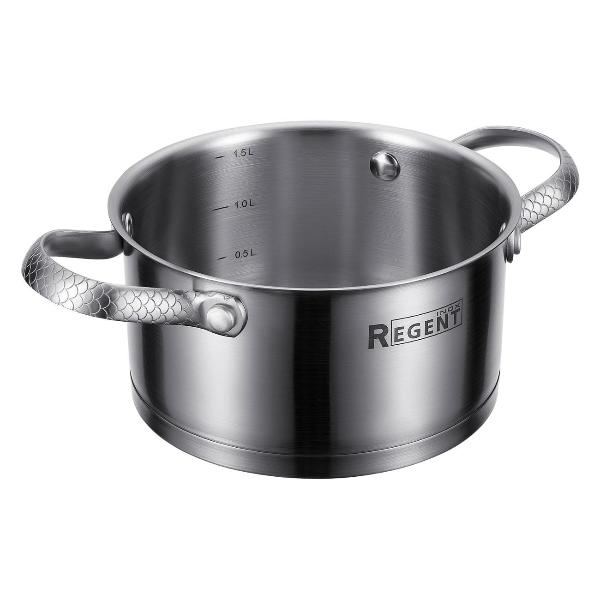 Изображение товара Кастрюля 16см/1.7л с крышкой REGENT inox SIRENA