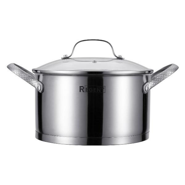 Изображение товара Кастрюля 22см/4.5л с крышкой REGENT inox SIRENA