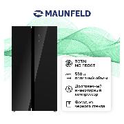 Изображение товара Холодильник (Side-by-Side) Maunfeld MFF177NFB