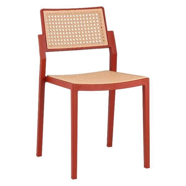 Изображение товара Стул обеденный Stool Group Milto, красный (комплект 4шт)