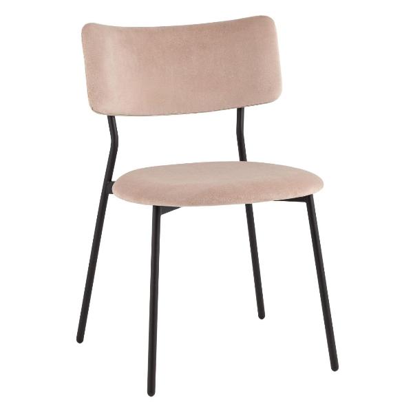 Изображение товара Стул обеденный Stool Group Амелия велюр бежевый (комплект 4шт)