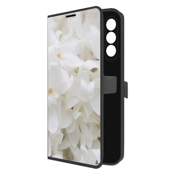 Изображение товара Чехол Krutoff Galaxy A26 5G Белые лилии