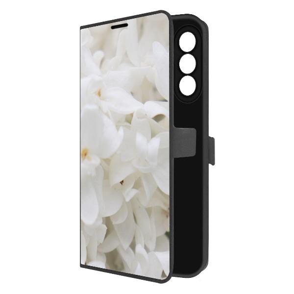 Изображение товара Чехол Krutoff Samsung Galaxy A56 5G Белые лилии