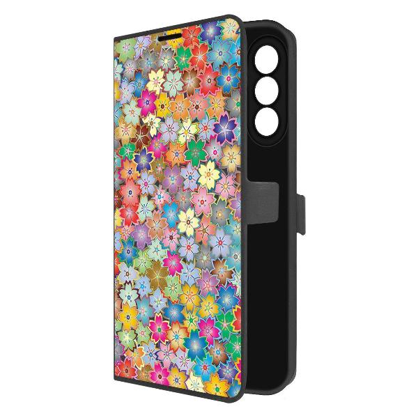 Изображение товара Чехол Krutoff Samsung Galaxy A56 5G Цветочный паттерн 4