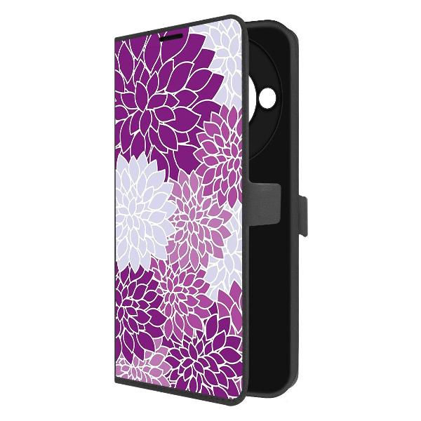 Изображение товара Чехол Krutoff Honor X9c Smart Цветочный паттерн 2