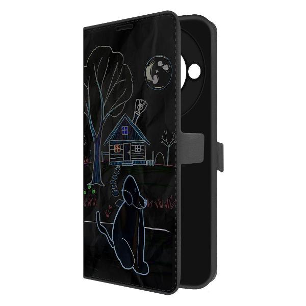 Изображение товара Чехол для смартфона Krutoff Honor X9c Smart с прочной искусственной кожей