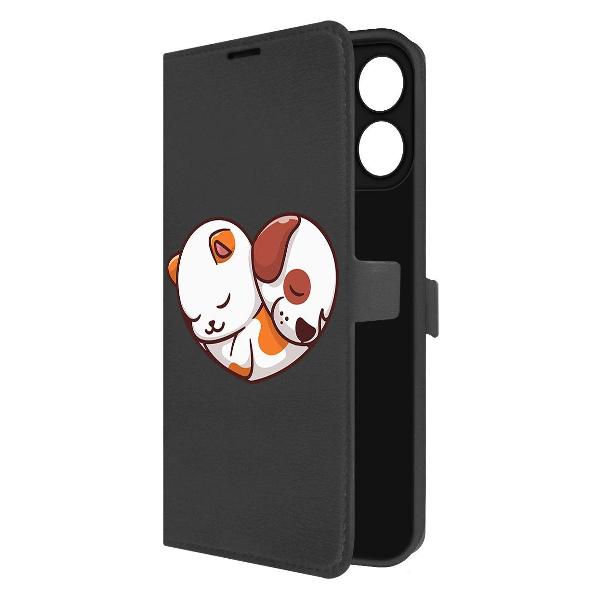 Изображение товара Чехол Krutoff Honor X6b Котёнок и Щенок Изображение товара Чехол Krutoff Honor X6b Котёнок и Щенок