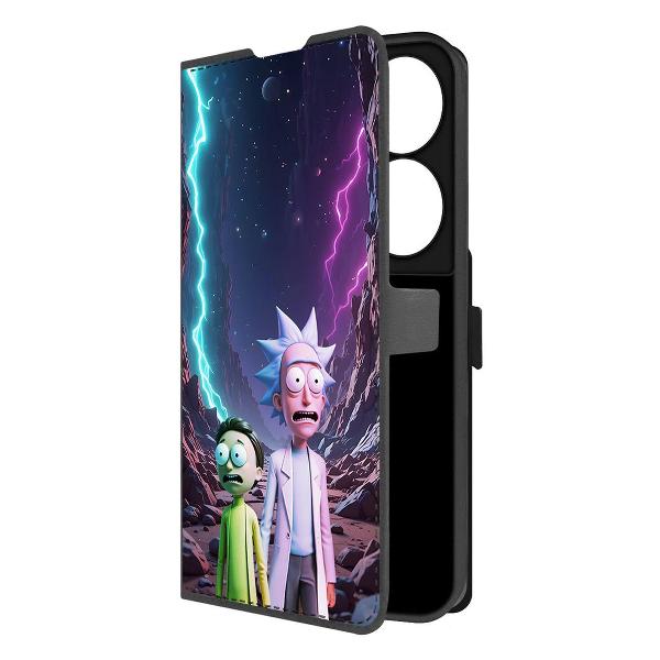 Изображение товара Чехол Krutoff Honor X7b Рик и Морти 3D