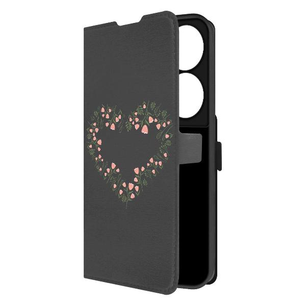 Изображение товара Чехол Krutoff Honor X7b Цветочное сердце